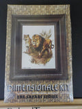 Decoupage Kit The Safari Series Dimensionale Kit #12951 Lions