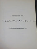 Norfolk and Western Railway Annual Report 58th Year ended December 31 1958  MAP