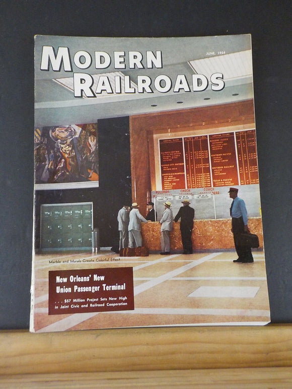 Modern Railroads 1954 June Vol. 9 #6 The Future Of Talgo