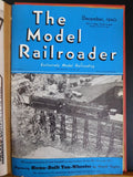 Model Railroader Magazine Bound Volume 7 January-December 1940 Red Book