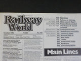 Railway World 1982 October Railways to Uxbridge Preston Docks recalled
