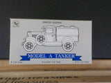 Liberty Texaco Petroleum Ford Model A tanker 1/25th scale Locking bank OB