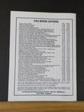 Continental Railway Journal #73 Spring 1988 Loco Naming in France 1985/86