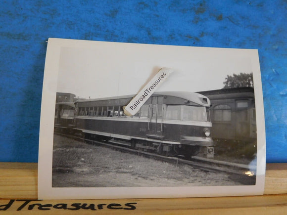 Photo Philadelphia & Western #203 trolley 5 X 3.5