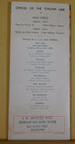 Italian Line Tourist Class Rates and Sailings 1933 Timetable