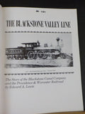 Blackstone Valley Line by Lewis The Story of the Blackstone & Worcester RR SC