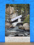 Postcard Pulpit Rocks Glen Onoko on the Lehigh Valley Railroad