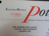 EMD Pointers 199 February 17 New sandbox door gasket freight and passenger locom