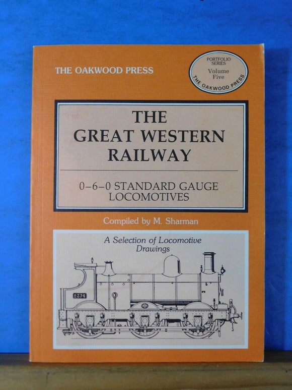 Great Western Railway 0-6-0 Standard Gauge Locomotives by M. Sharman 87 plans