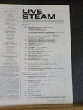 Live Steam Magazine 1984 September DL&W 4-4-0 Steam Locomotive Construction Boil