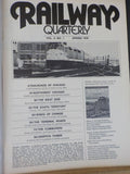 Railway Quarterly Vol 3 No 1 Spring 1979 Chicago Class 1 Terminal roads & shortl