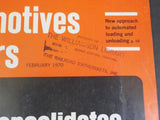 Railway Locomotives and Cars 1970 February Railway Southern Chip Cars Procor