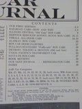 Railroad Car Journal #1 1971 August Box Cars 3 hole punched