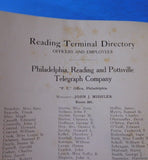Philadelphia and Reading Railway Athletic Association 19th Anniversary  1912