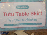BlueKate Tutu table skirting pink Birthday party baby shower