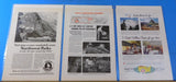 Ads Great Northern RR Lot #17 Advertisements from Various Magazines (10)