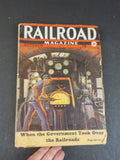 Railroad Magazine 1938 October  NYO&W Mountaineer SP WhenGovt tood over the rrs