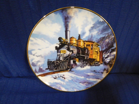 Plate Winter on Marshall Pass by Nicolas Trudgian by Royal Doulton p0071