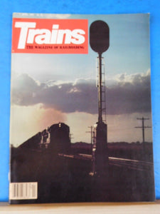 Trains Magazine 1981 April Rusty ghost The train they call Sprint