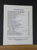 Continental Railway Journal #44 Winter 1980/1981 Steam in Peru - 1980