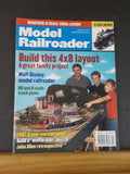 Model Railroader Magazine 2003 January Walt Disney Model RRer Waffle side Boxcar
