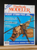 FineScale Modeler 1991 November Desert Storm Pave Low Ultra toning CF-18 Hornet