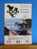American Railway Engineering Association Bulletin 718 December 1988 Volume 89