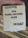 ERTL 1932 Panel Delivery Bank Wireless Ford Delivery Van 1/25th scale