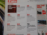 Trains Magazine 2012 NovemberHow Railroad work signaling ticketing Locos Yards