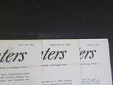 EMD Pointers 1960-196 Lot of 6 Merry Christmas Price reductions Representatives