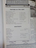 Model Craftsman Magazine Bound Volume 9  June 1940 - May 1941