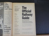 Official Railway Guide 1976 March April North American Freight Service