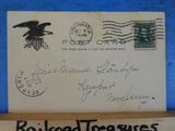 Postcard Union Railroad Depot Cincinnati OH Card #869 Postmark 1905