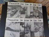 NMRA Bulletin 1975 Complete Year 12 Issues   January thru December Index