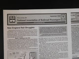 News from the National Association of Railroad Passengers 1999 COMPLETE YEAR Lot