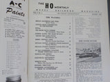 HO Monthly 1949 August Bridge abutments and piers Layout ideas