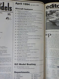Flying Models Magazine Bound Vol. 99 January 1994- December 1994