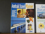Amtrak Travel Planner Lot of 3 1996, 1997, 1998