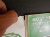 Southern Railway System public timetable 1963 October 27