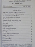 Trans Communicator 1966 October Vol 83 #9 Formerly the Railroad Telegrapher
