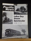 Pacific News #120 Oct 1971 Pacific Rail News Labor Day Steam Spectacular