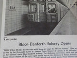 Era Headlights 1966 April Toronto Bloor Danforth Subway Opens