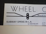 Wheel Clicks 1991 April Pacific Railroad Society Subway Opens in L.A.
