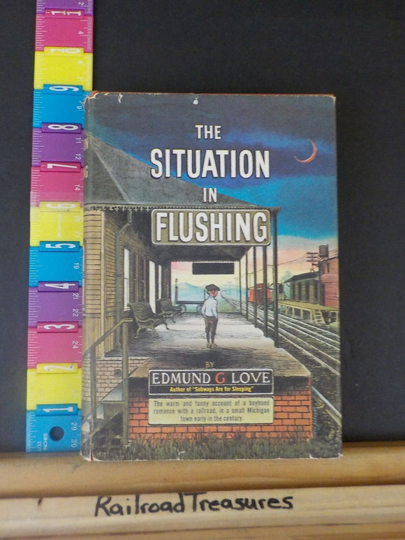Situation in Flushing, The  by Edmund G. Love   w/ dust jacket