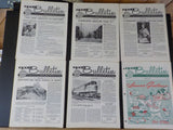 NMRA Bulletin 1963 Complete Year 12 Issues   January thru December