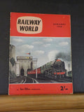 Railway World 1960 January Vol 21 No 236 Locomotive Causerie Ryde Cowes Line