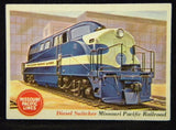TCG Trading Card 36 Diesel Switcher Missouri Pacific Lines Railroad Train