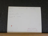 Photo Boston & Maine Locomotive #2649 B&M 4X5 Black & White Woodsville NH 1947