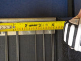 Model Railroader Magazine Binders 5 approx 5 inch binders with rods Blue USED
