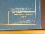 Blueprint PRR Diesel-Electric Locomotives Coupler Type-E 456708